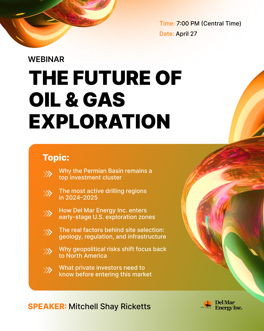 THE FUTURE OF OIL & GAS EXPLORATION